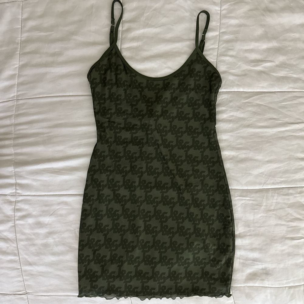 JGR & STN Olive Green Dress